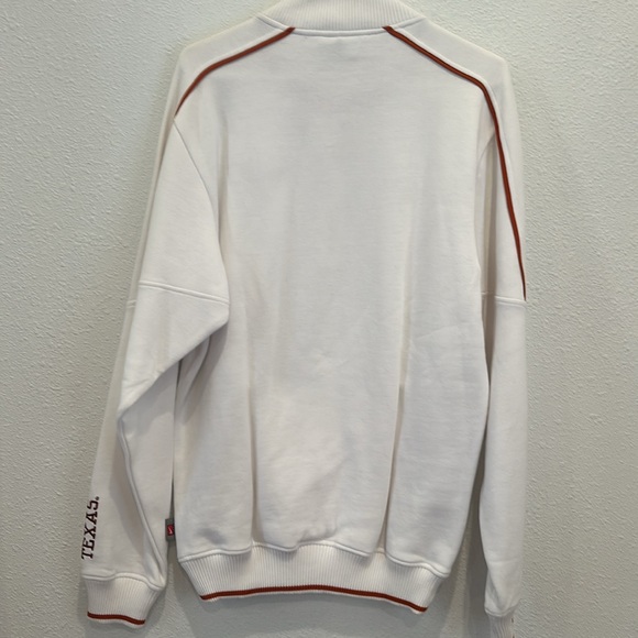 Nike Texas longhorns football full zip mens jacket small new with tags white - Picture 2 of 5